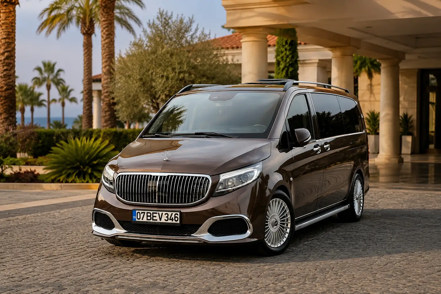 Premium Maybach VIP transfer vehicle
